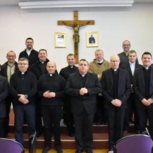 Susret župnika sjemeništaraca s odgojiteljima u Sjemeništu